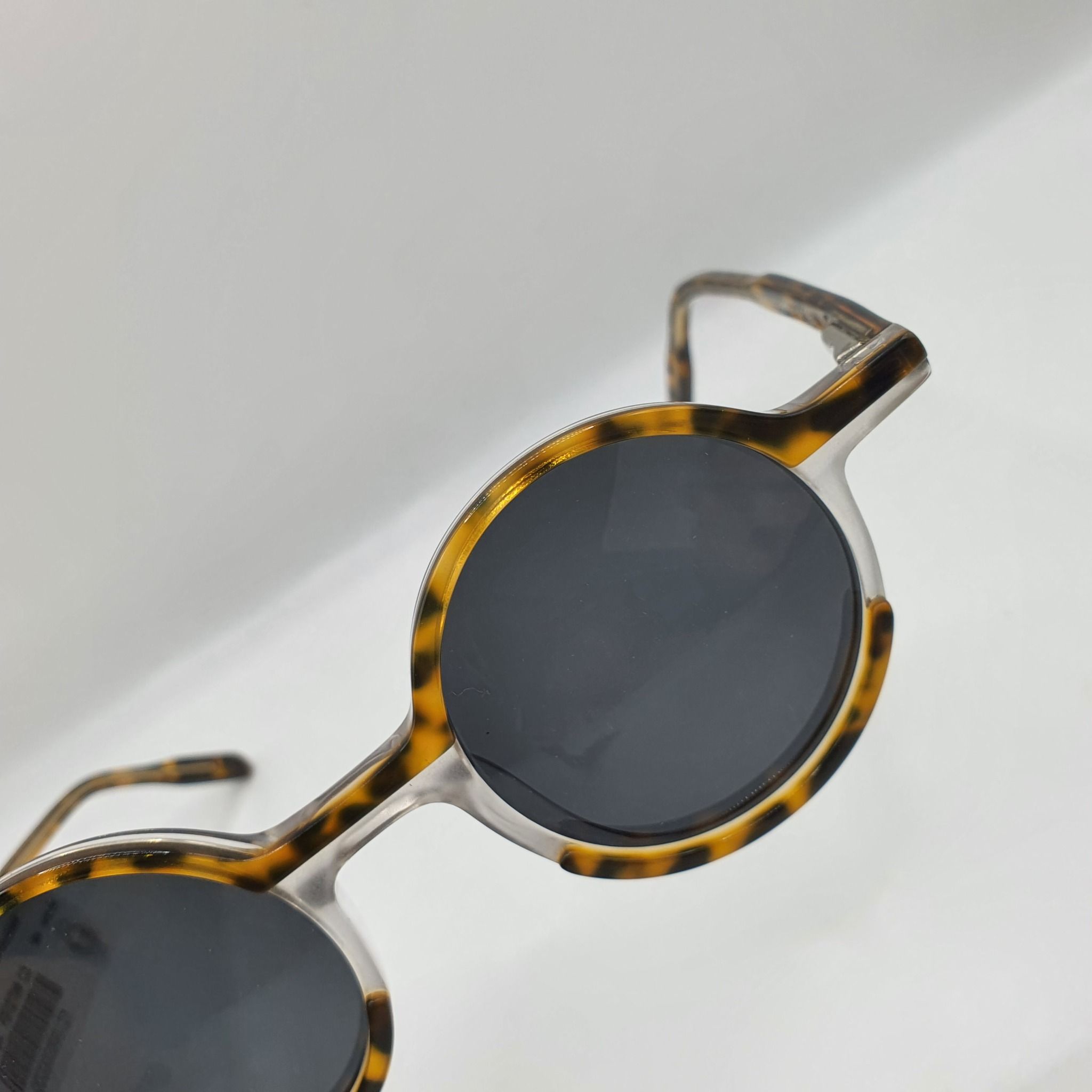  Mát Tròn Acetate FG1211_Circle Polarized Sunglasses 