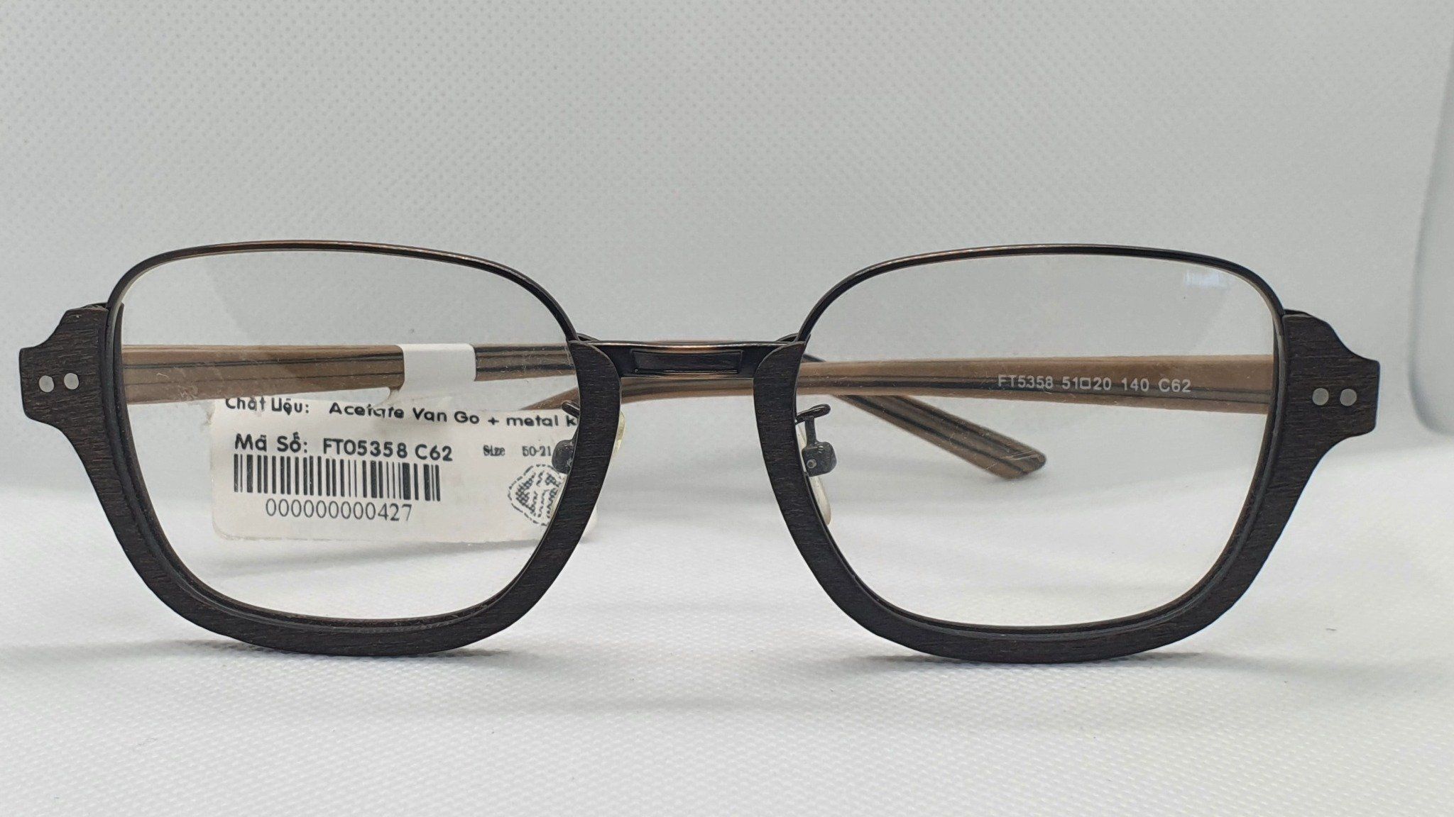  Gọng nhựa giả gỗ 5358 