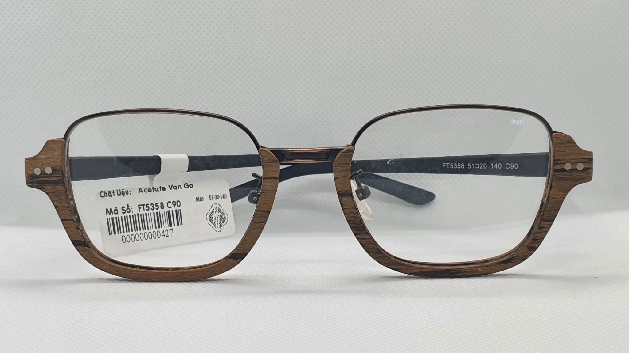  Gọng nhựa giả gỗ 5358 