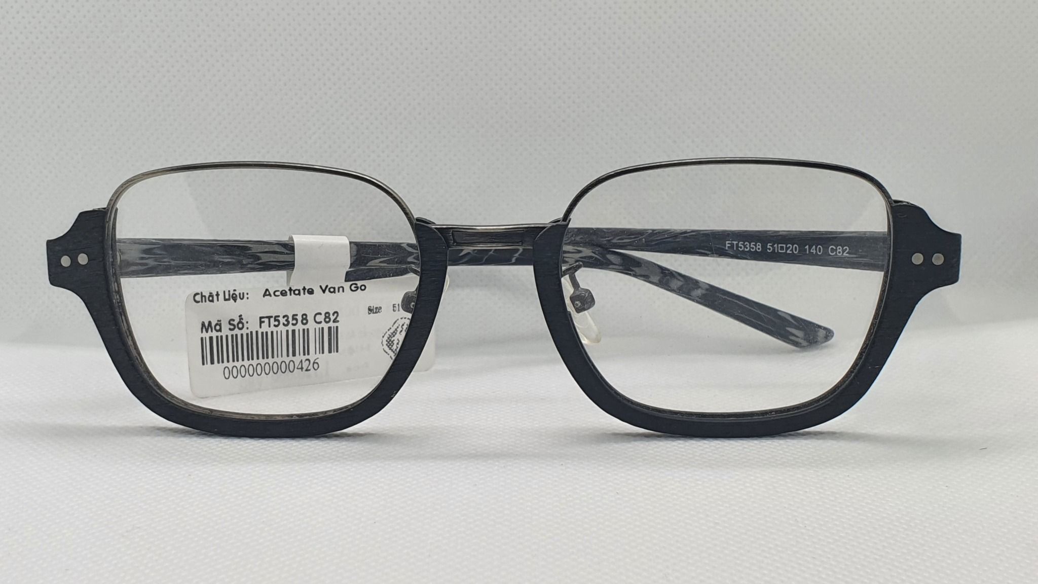  Gọng nhựa giả gỗ 5358 