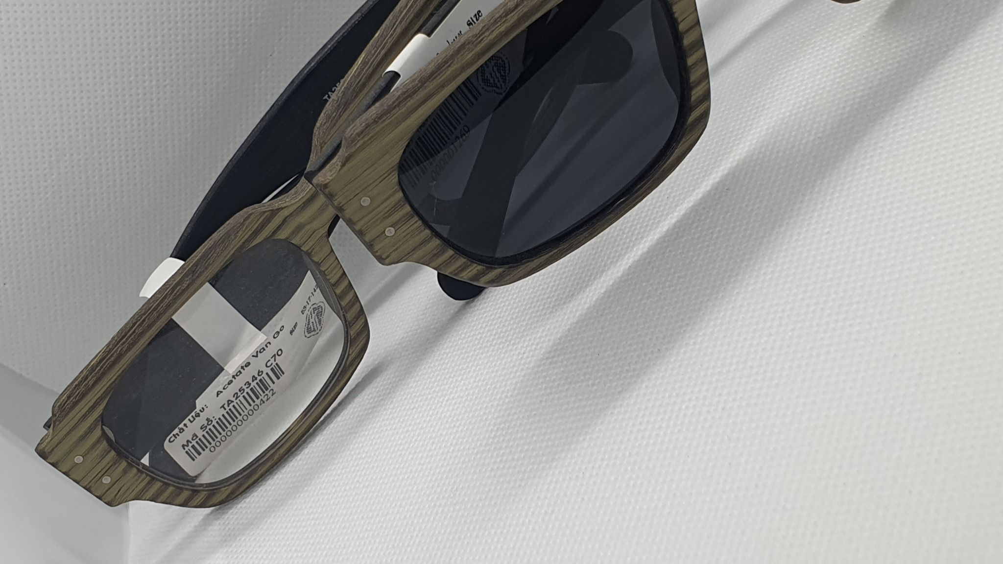  Gọng nhựa giả gỗ TA 25346 Acetate 