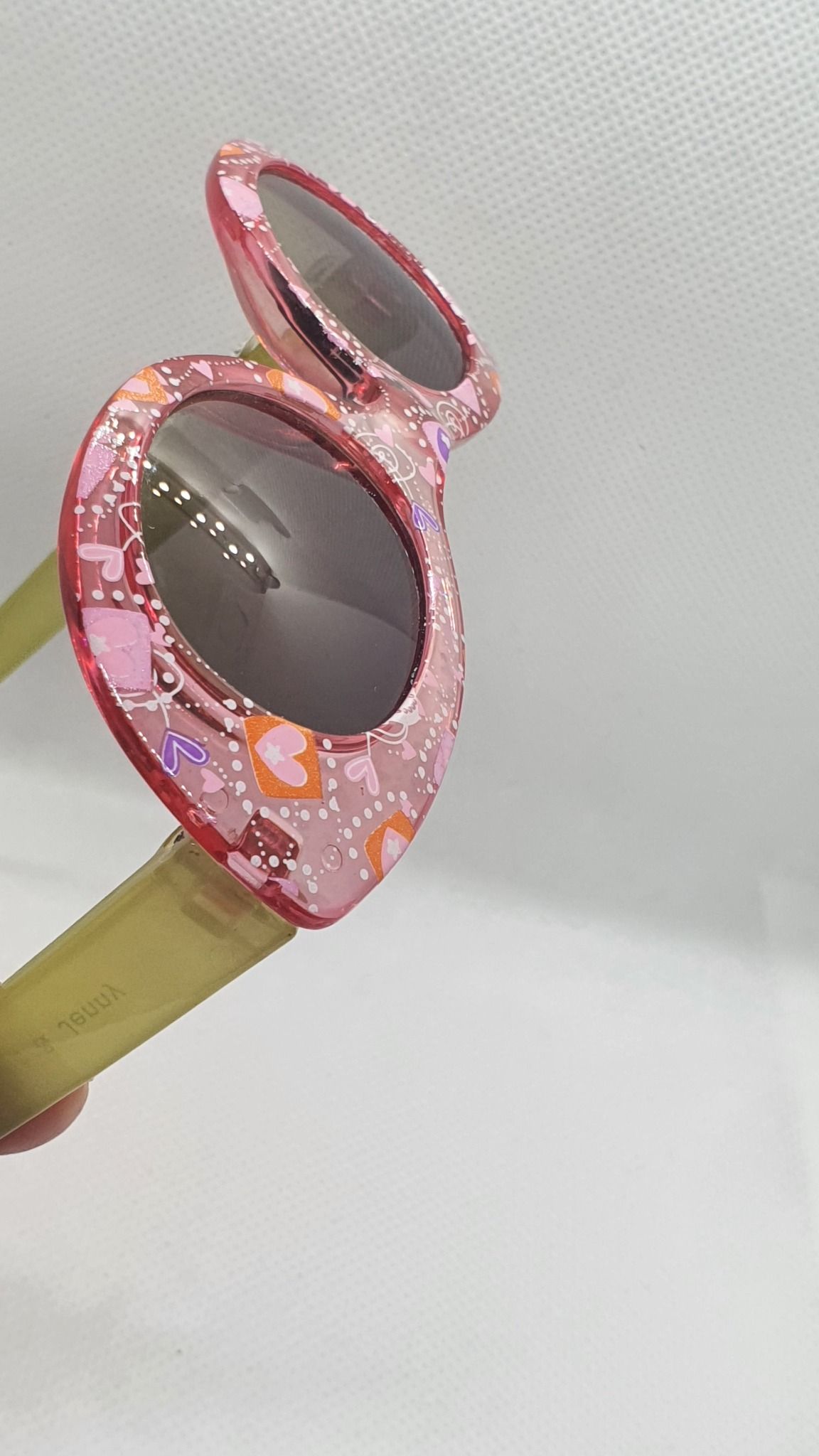  2980 # Mát nhựa nít ( plastic sunglasses kids) + tròng UV400 CR39 Lens 