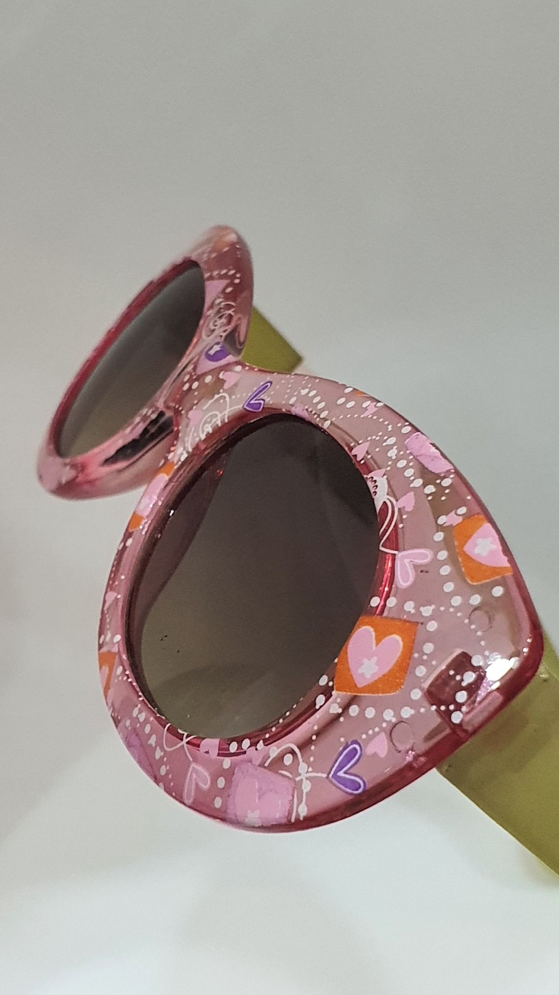  2980 # Mát nhựa nít ( plastic sunglasses kids) + tròng UV400 CR39 Lens 