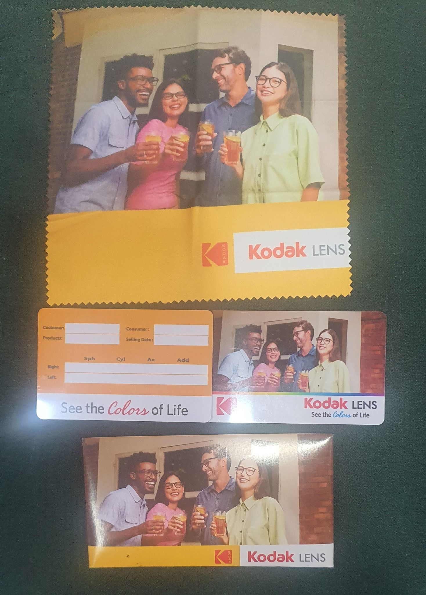 ASP Kodak UV Blue Lens { đơn tròng - single vision lens } 