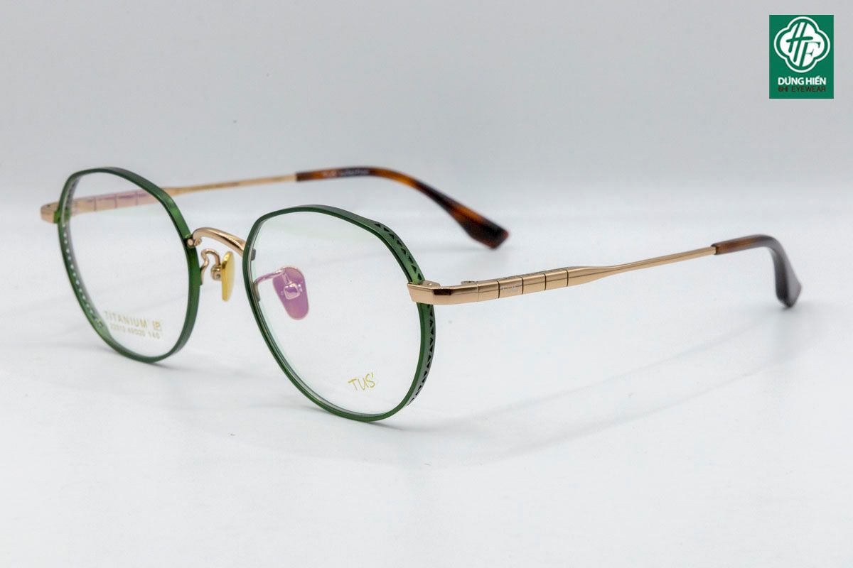  22012 Gọng xi 100% titanium dáng bán tròn (half round) 