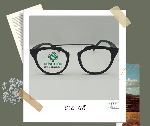  Gọng Nhựa giả vân Gỗ 0361 