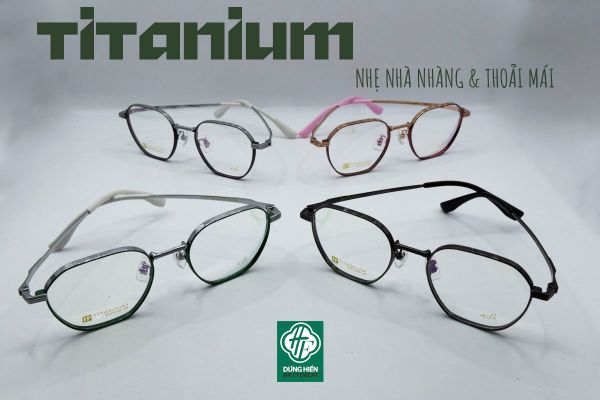  53001 Gọng xi Titanium 100% 