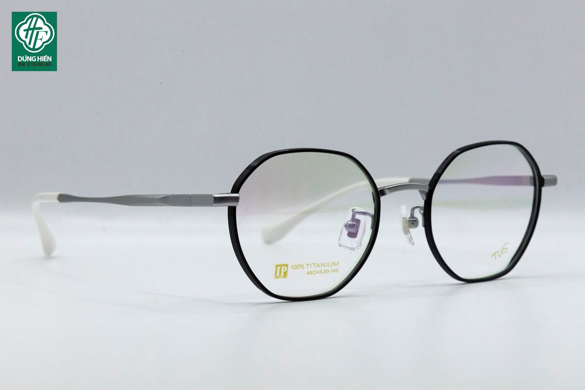  61010 Gọng xi 100% titanium ( vuông+  lục giác hexagon 