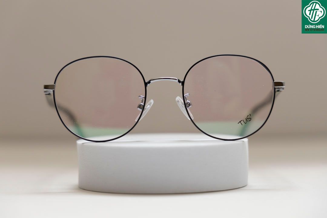  620 # Gọng hợp kim -IP Stainless steel eyeglasses (  tròn - round shape) 