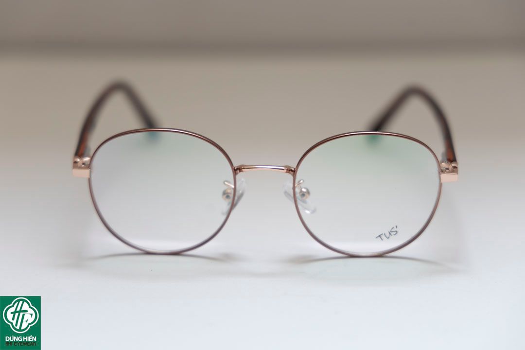  620 # Gọng hợp kim -IP Stainless steel eyeglasses (  tròn - round shape) 