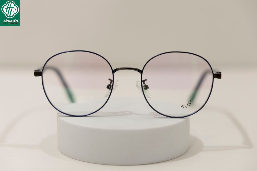  620 # Gọng hợp kim -IP Stainless steel eyeglasses (  tròn - round shape) 
