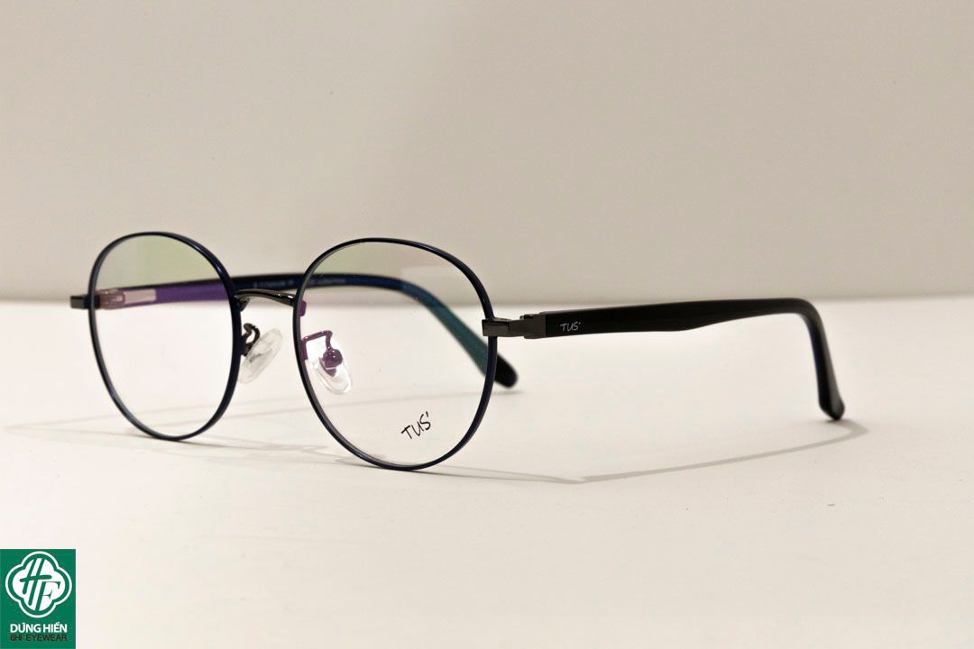  620 # Gọng hợp kim -IP Stainless steel eyeglasses (  tròn - round shape) 