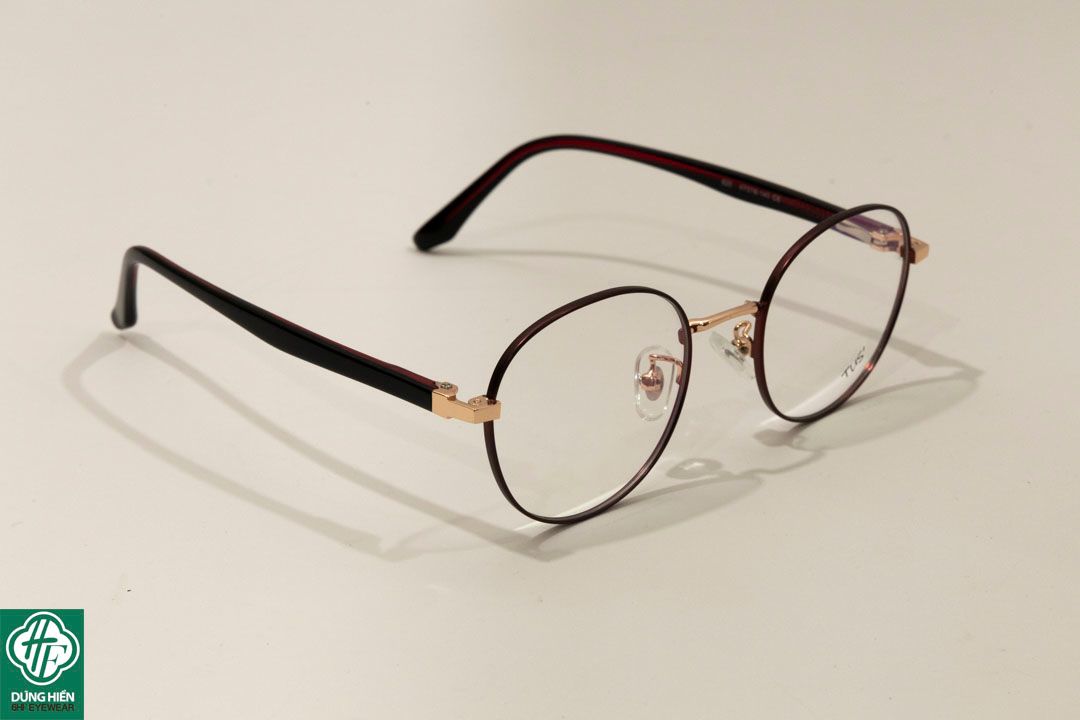  620 # Gọng hợp kim -IP Stainless steel eyeglasses (  tròn - round shape) 