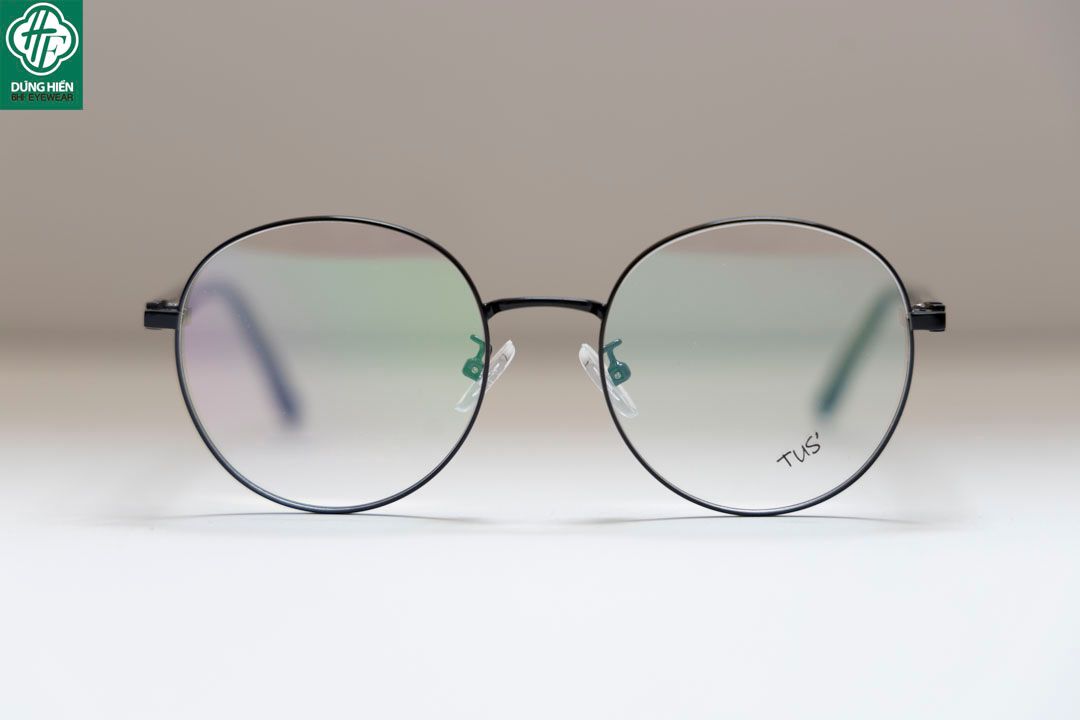  624 # Gọng hợp kim -IP Stainless steel  eyeglasses (  tròn - round shape) 