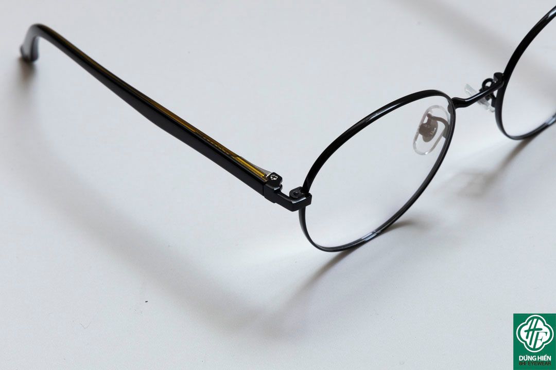  624 # Gọng hợp kim -IP Stainless steel  eyeglasses (  tròn - round shape) 