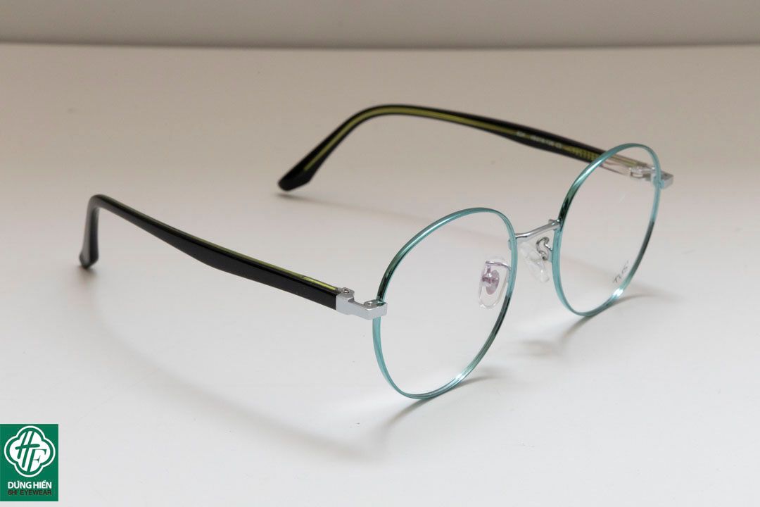  624 # Gọng hợp kim -IP Stainless steel  eyeglasses (  tròn - round shape) 