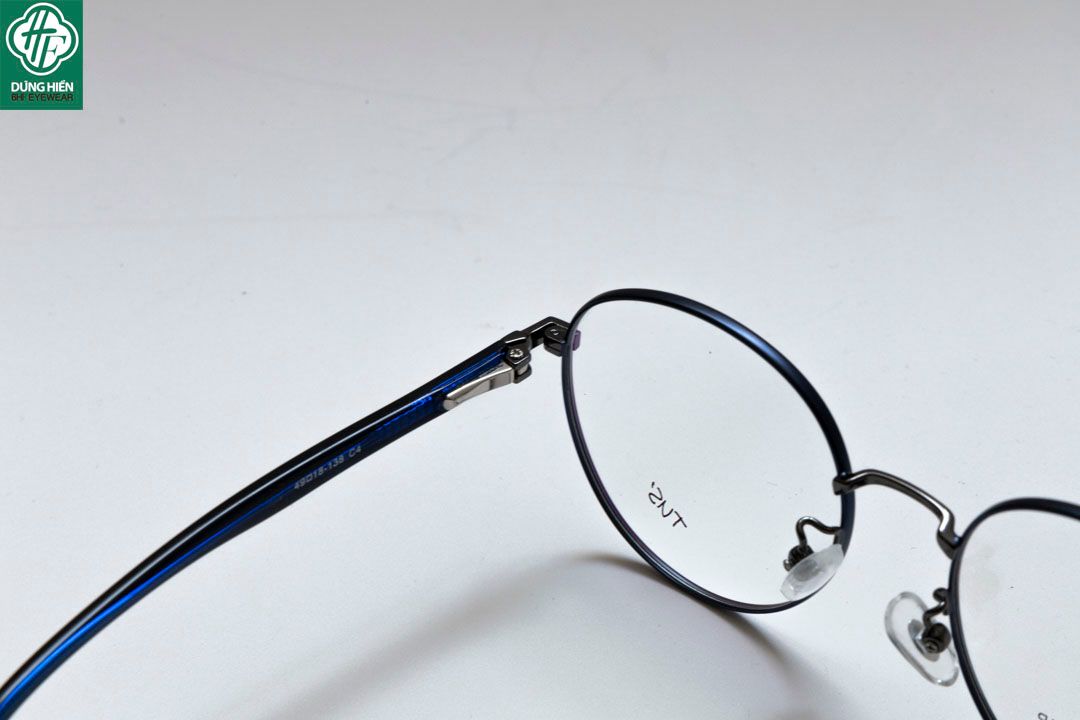  624 # Gọng hợp kim -IP Stainless steel  eyeglasses (  tròn - round shape) 