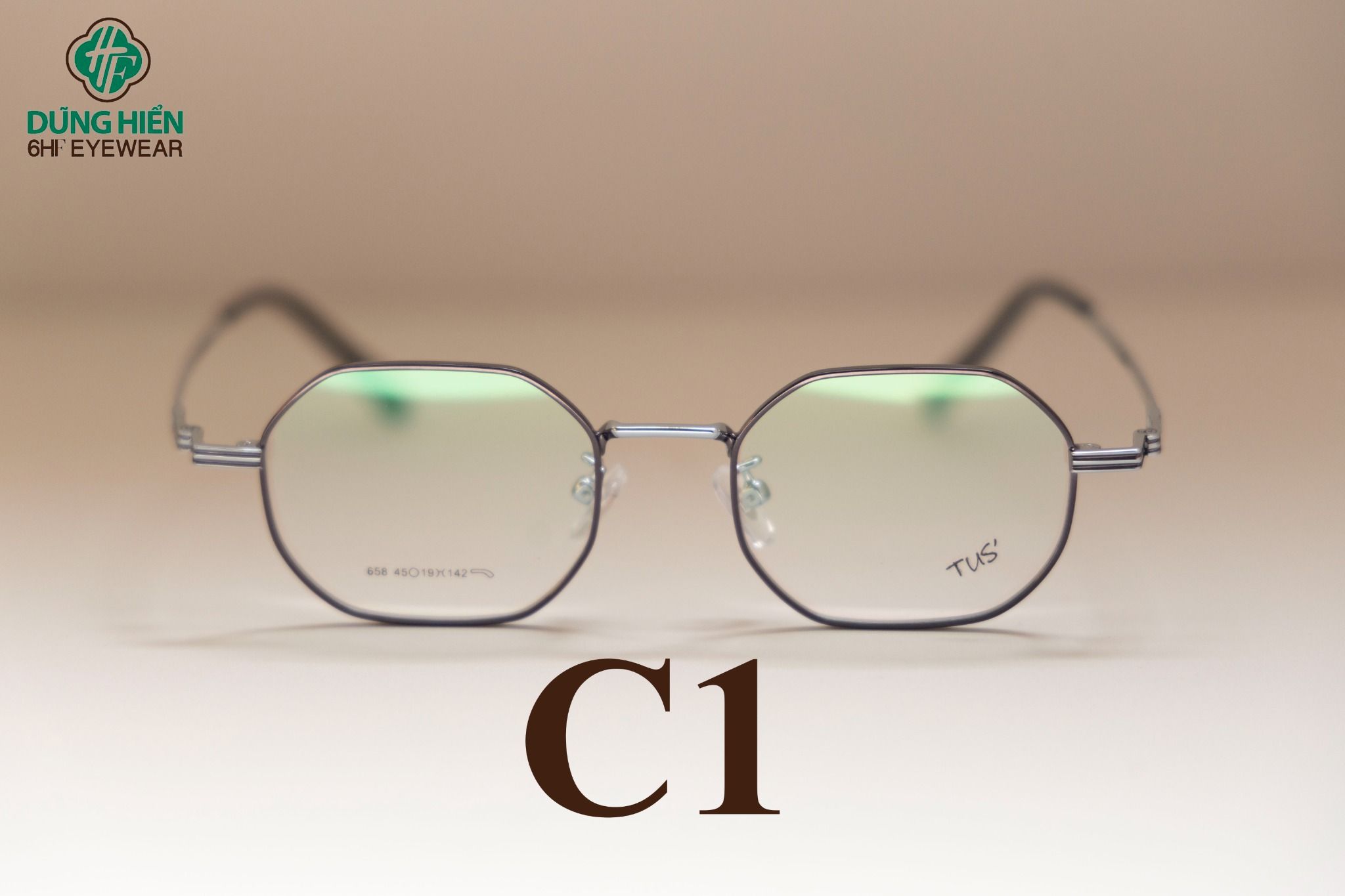  658 # Gọng xi  hạn chế rỉ - stainless steel 