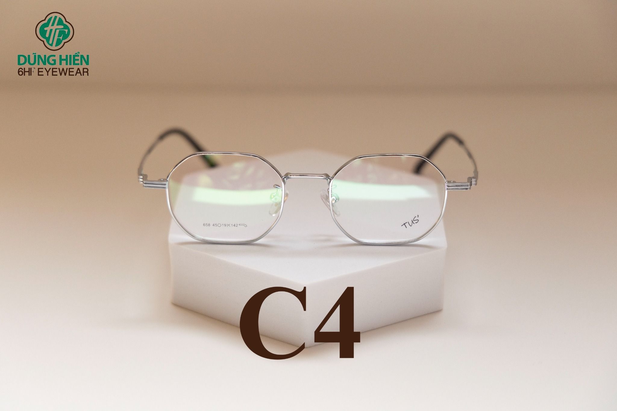  658 # Gọng xi  hạn chế rỉ - stainless steel 