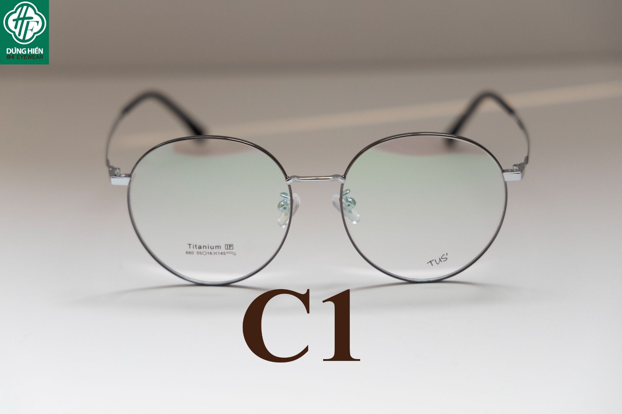  660# Gọng xi thép hạn chế rỉ - stainless steel eyeglasses 