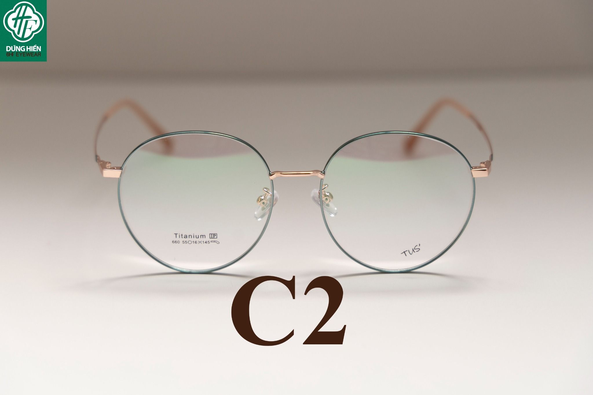  660# Gọng xi thép hạn chế rỉ - stainless steel eyeglasses 