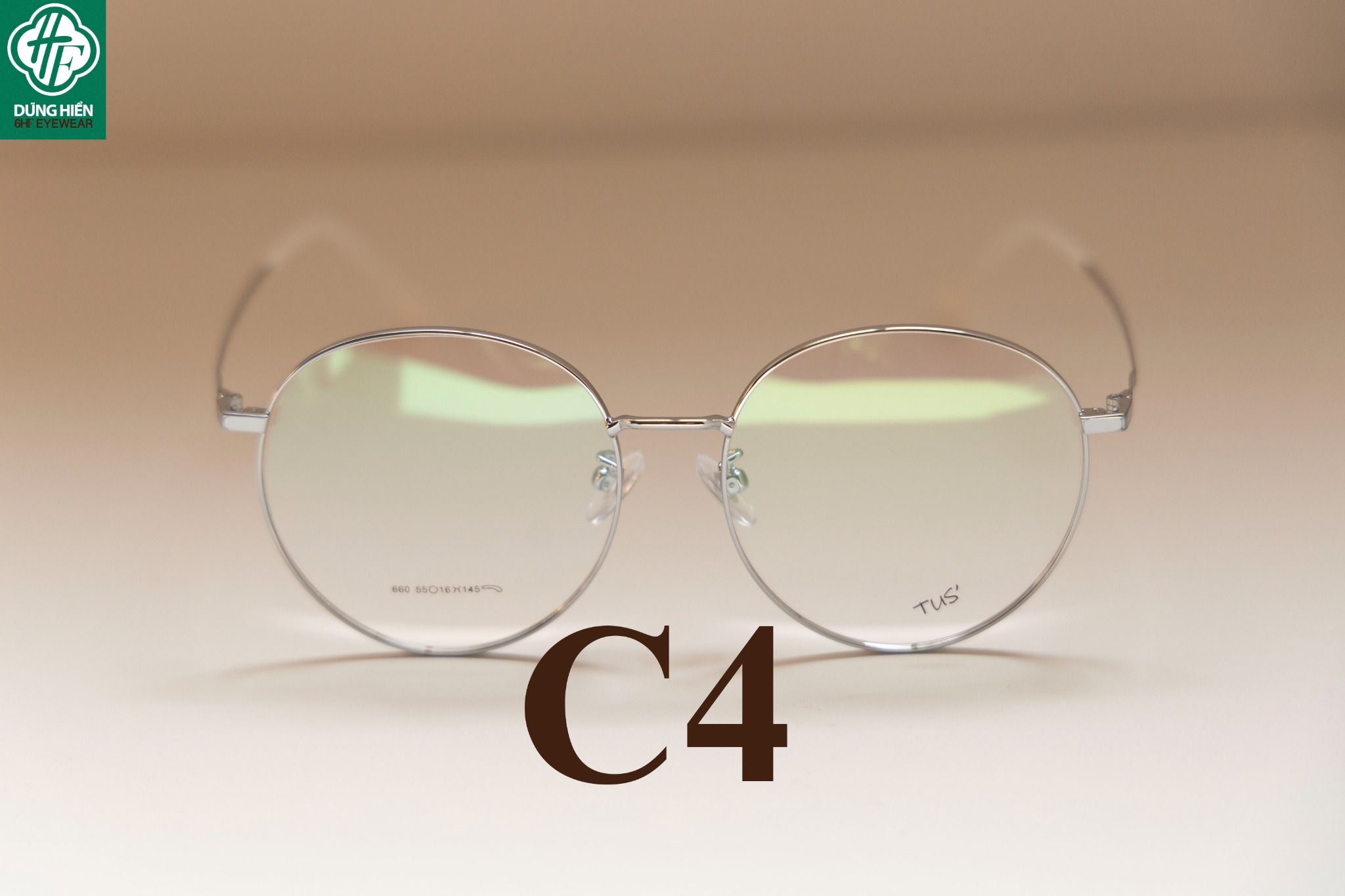  660# Gọng xi thép hạn chế rỉ - stainless steel eyeglasses 