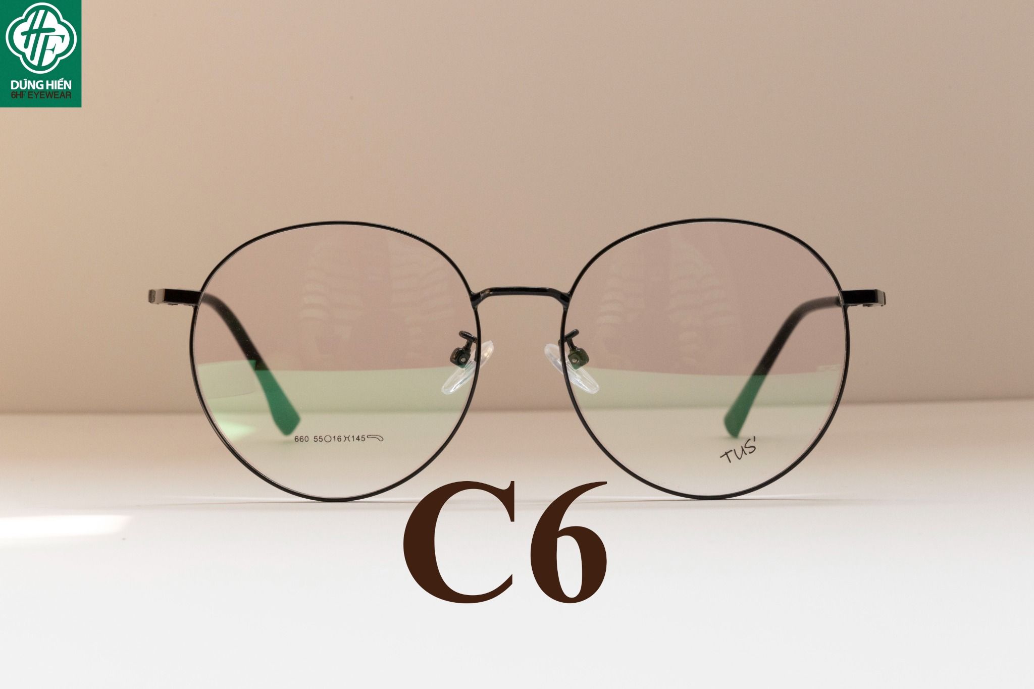  660# Gọng xi thép hạn chế rỉ - stainless steel eyeglasses 