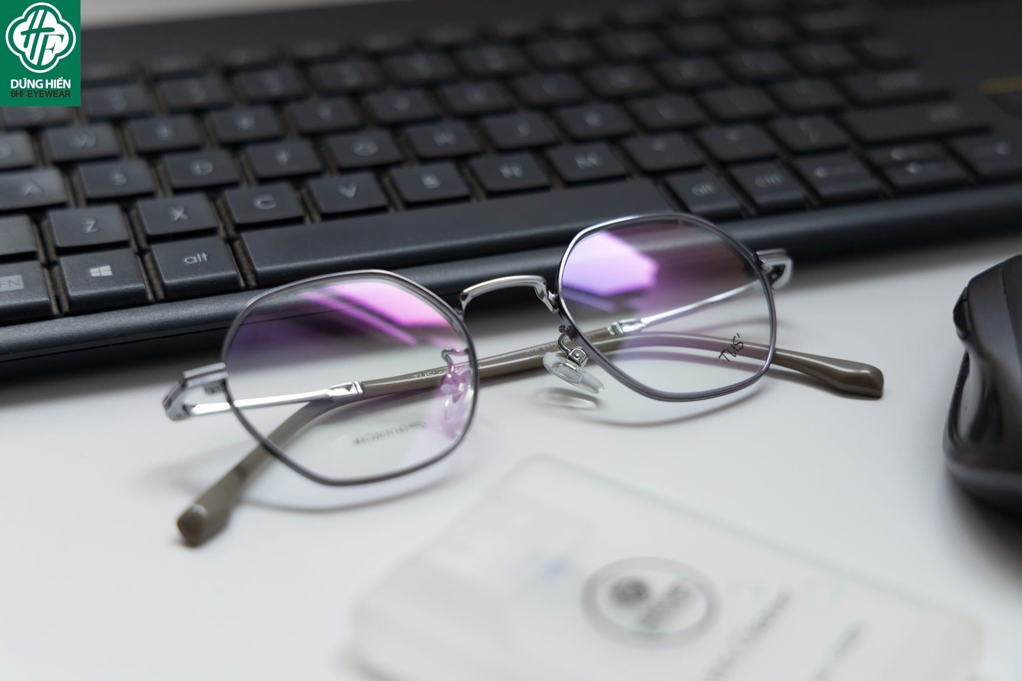  676 # Gọng xi thép hạn chế rỉ - stainless steel eyeglasses 