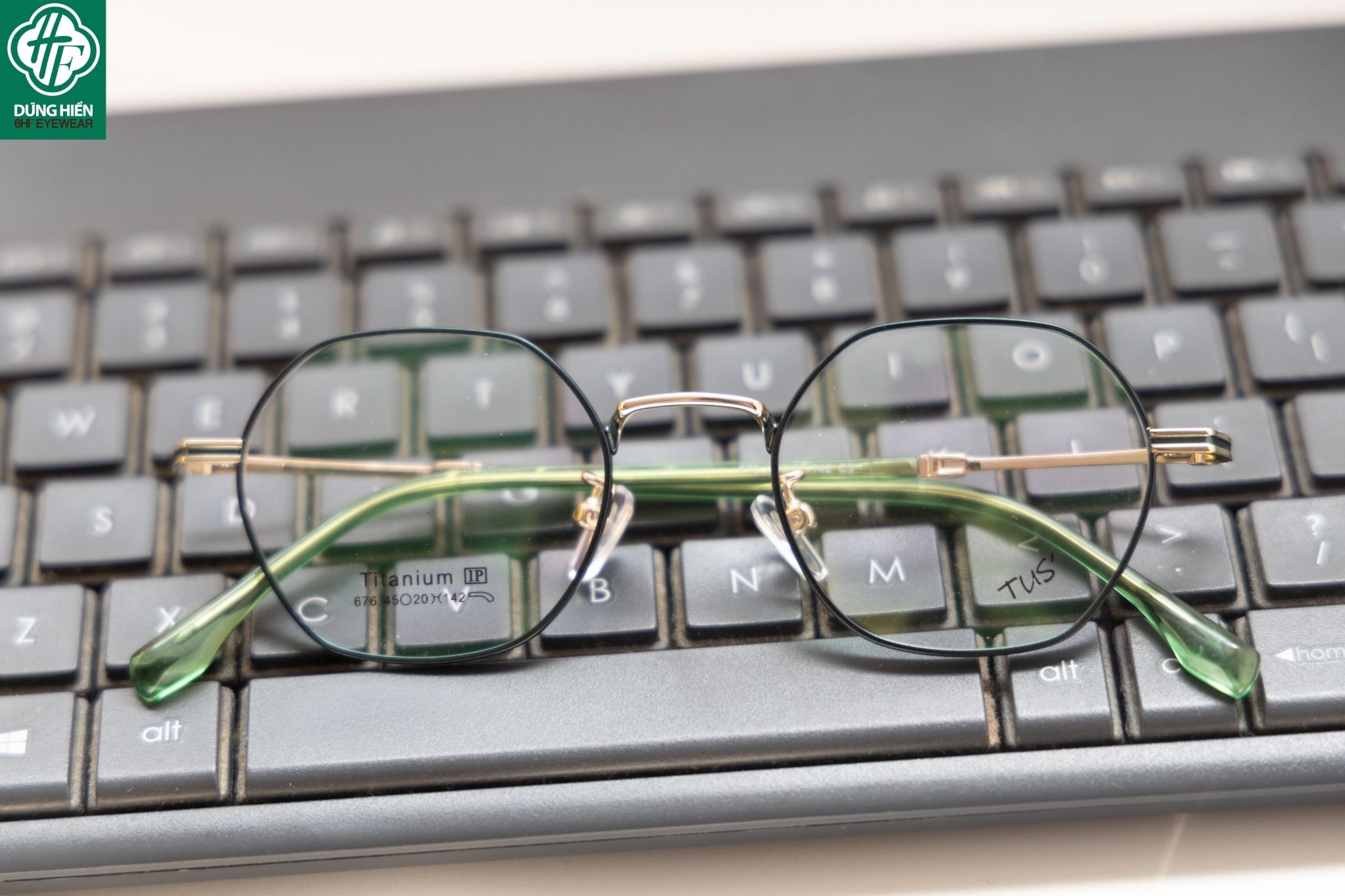  676 # Gọng xi thép hạn chế rỉ - stainless steel eyeglasses 