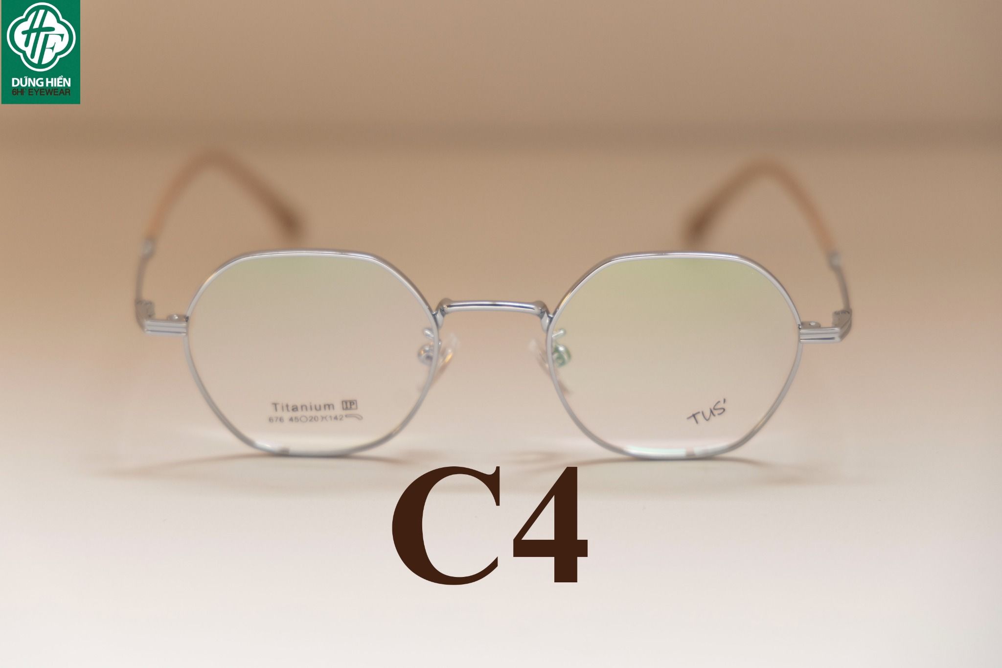  676 # Gọng xi thép hạn chế rỉ - stainless steel eyeglasses 