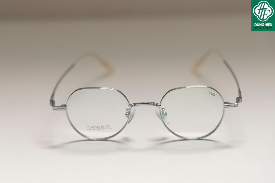  679 # Gọng hợp kim hạn chế rỉ - stainless steel eyeglasses ( mini) 