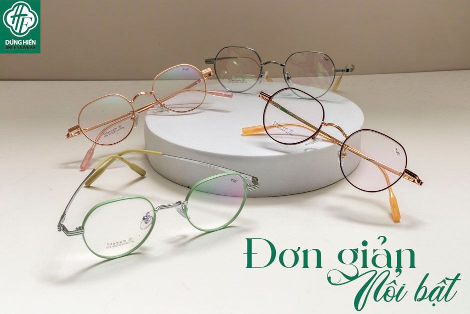  679 # Gọng hợp kim hạn chế rỉ - stainless steel eyeglasses ( mini) 