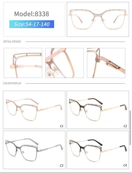  Gọng Xi 8338_Metal Frame 