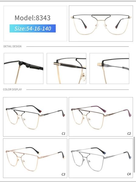  Gọng Xi 8343_Metal Frame 