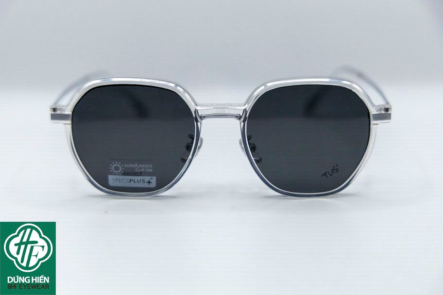  TUS'-Gọng xi 2 trong 1 ( clipons ) : 86007 lục giác hexagon 