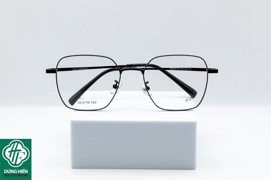  TUS'-Gọng xi 2 trong 1 (clipons) : 86009 dáng vuông ( square shape) 