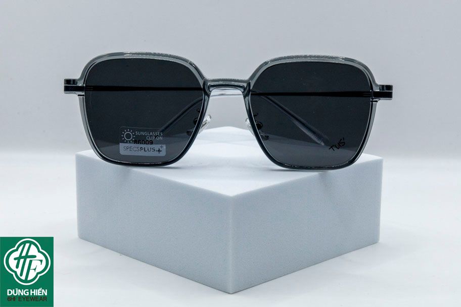  TUS'-Gọng xi 2 trong 1 (clipons) : 86009 dáng vuông ( square shape) 