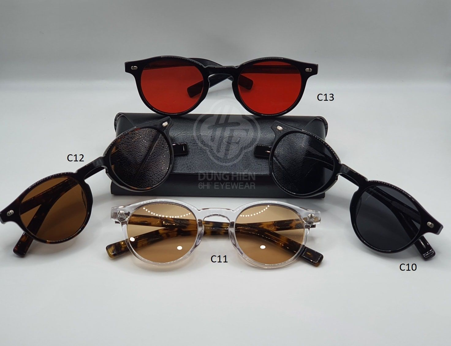  KBT 98A10 #Kính mát acetate phân cực- Acetate Polarized Sunglasses 