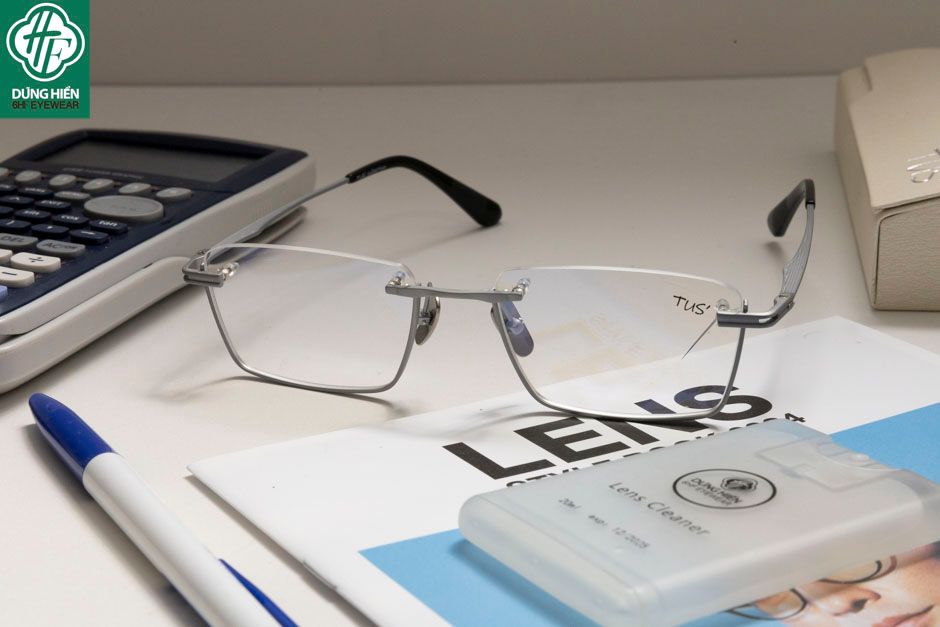  DTX-416 # TUS : Gọng pure Titanium eyeglasses 