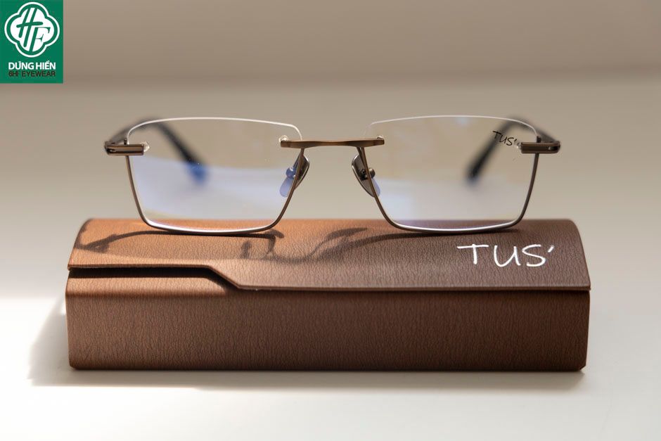 DTX-416 # TUS : Gọng pure Titanium eyeglasses 