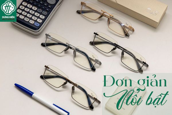  DTX-416 # TUS : Gọng pure Titanium eyeglasses 