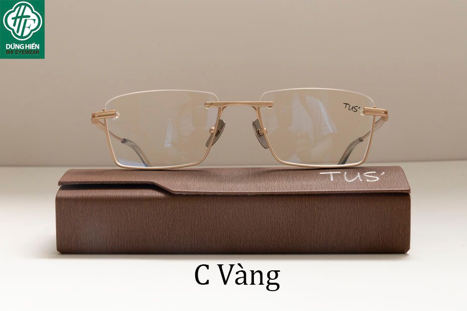  DTX-416 # TUS : Gọng pure Titanium eyeglasses 