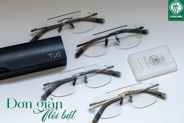  DTX-419 Gọng pure Titanium eyeglasses 