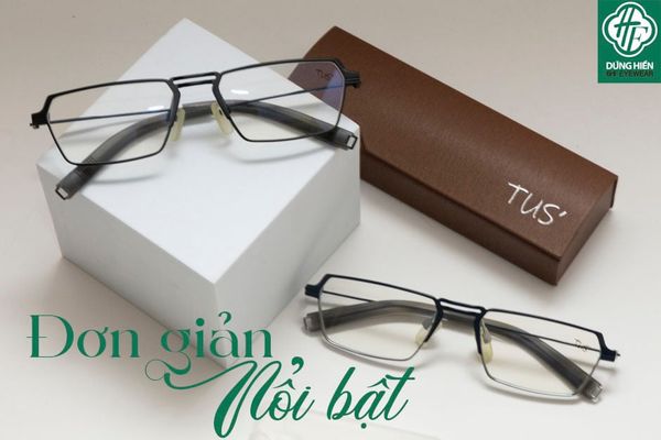  DTX-105 # TUS : Gọng pure Titanium eyeglasses 