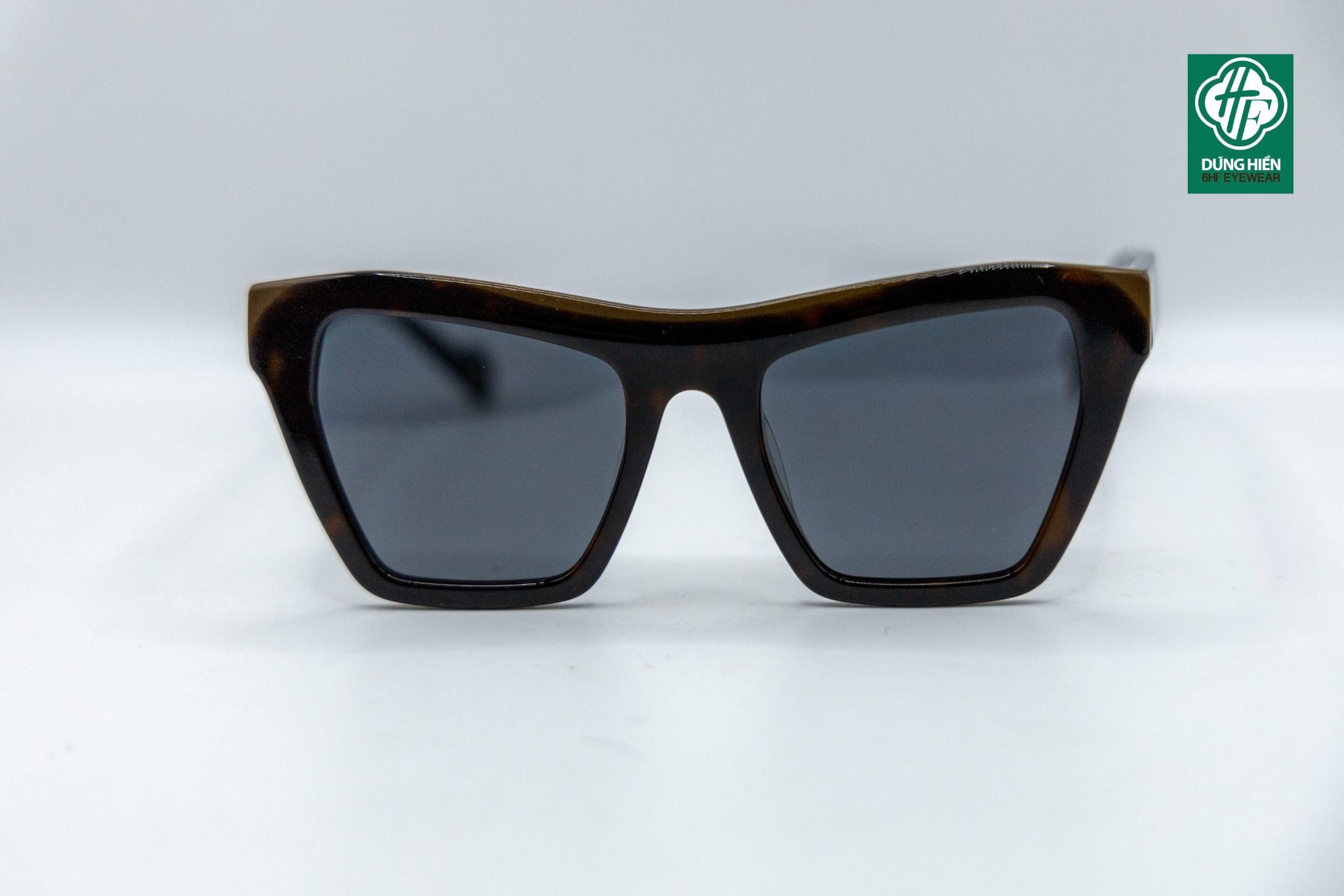  FG 1455 TUS Kính mát phân cực  Polarized Sunglasses -acetate frame ( cateye mắt mèo) 