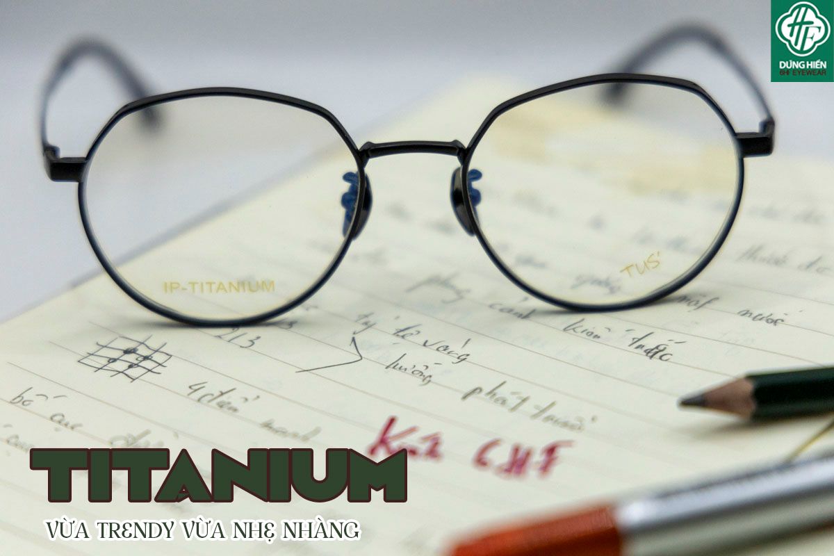  FE 8111 # Gọng 100% Titanium 