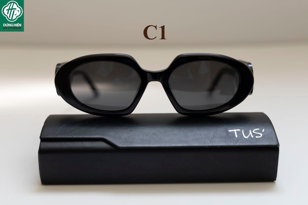  TUS' FG 1462 Kính Mát Acetate Tròng Phân Cực_Polarized Sunglasses 