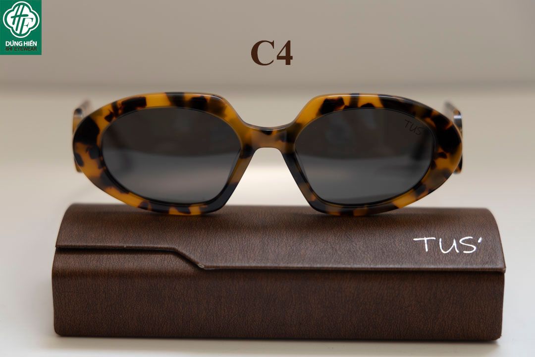 TUS' FG 1462 Kính Mát Acetate Tròng Phân Cực_Polarized Sunglasses 