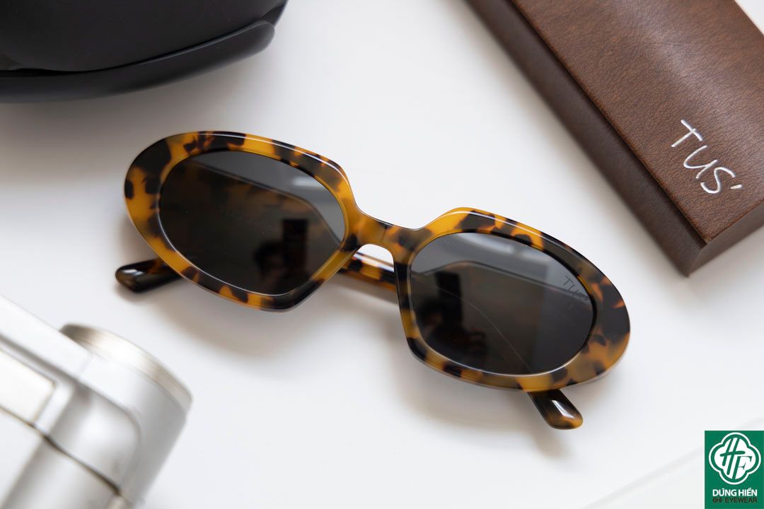  TUS' FG 1462 Kính Mát Acetate Tròng Phân Cực_Polarized Sunglasses 