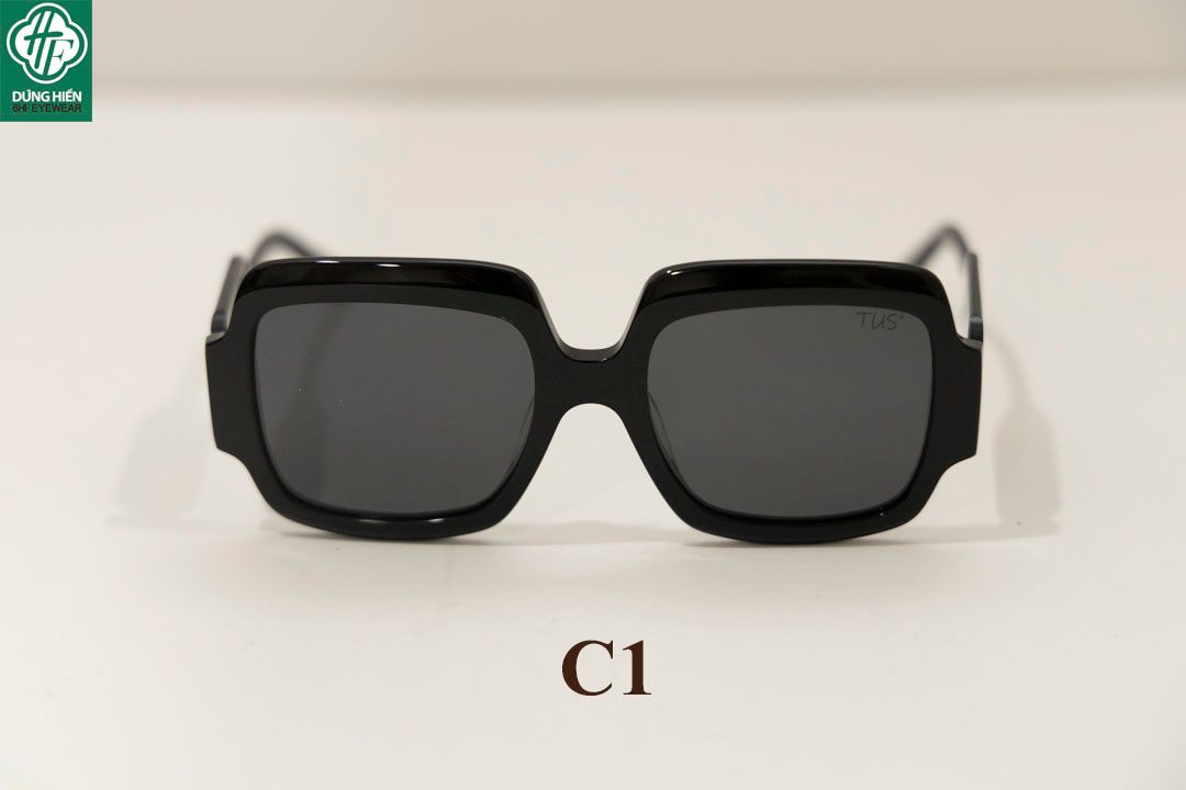  TUS' FG 1463 #Kính Mát Acetate Tròng Phân Cực_Polarized Sunglasses 